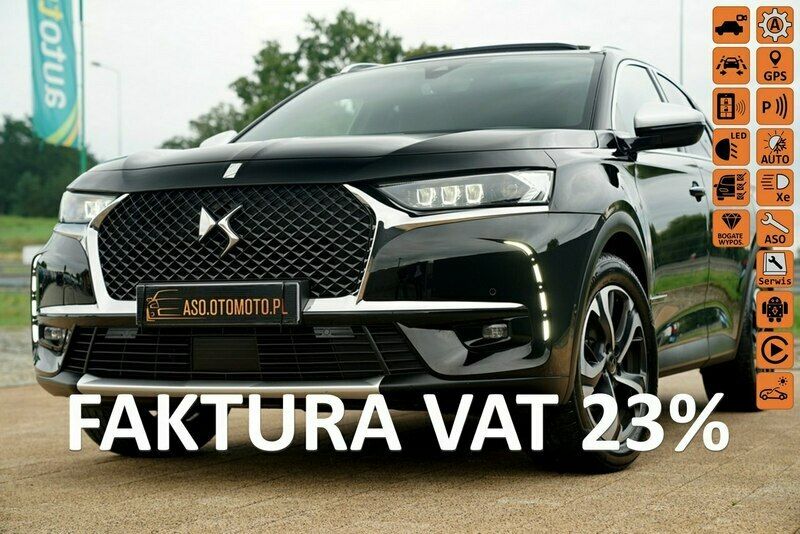Czarny (metalik) Używany 2020 DS Automobiles DS7 Crossback SUV | 112 764 zł (Drogi) - Obraz 1/4
