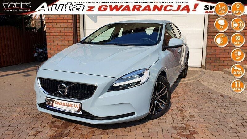Niebieski jasny Używany 2017 Volvo V40 Momentum Kombi | 59 800 zł (Drogi) - Obraz 1/4