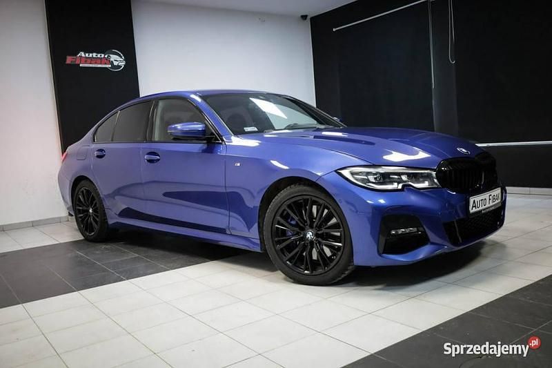 Niebieski Używany 2021 BMW 330 Sedan/Limuzyna | 149 900 zł (Drogi) - Obraz 1/4