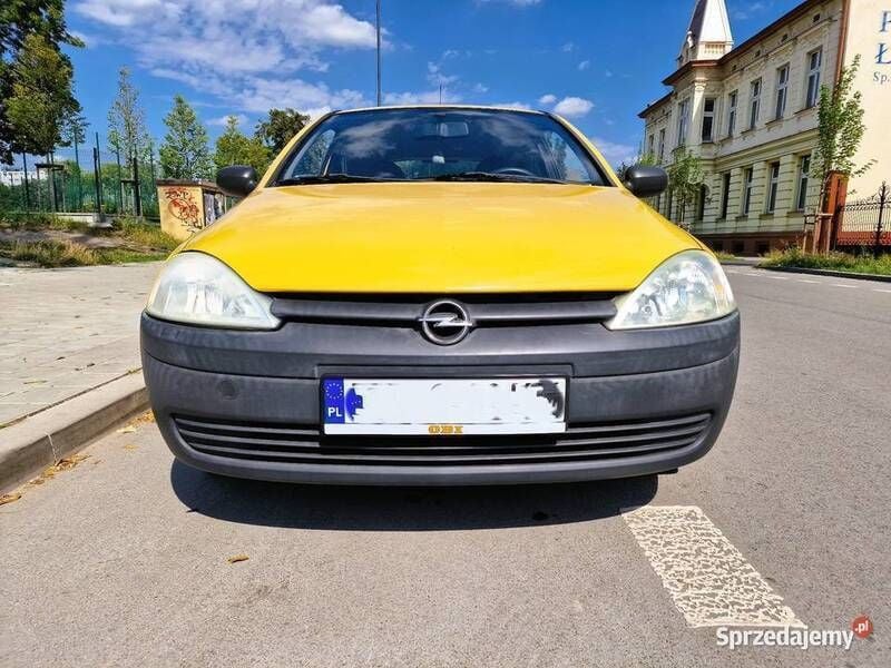 Żółty Używany 2001 Opel Corsa | 3600 zł (Uczciwa cena) - Obraz 1/4