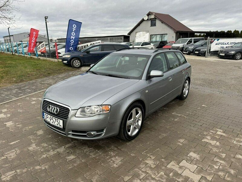 Szary Używany 2007 Audi A4 Kombi | 14 999 zł (Uczciwa cena) - Obraz 1/4