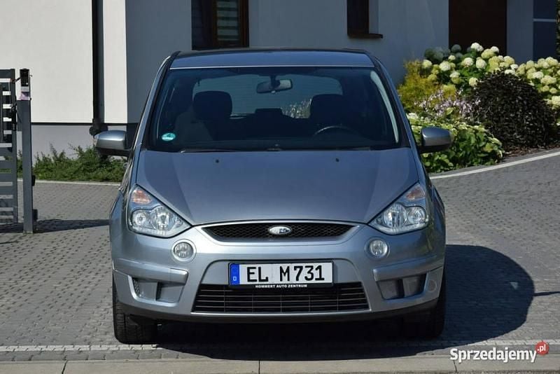 Szary (metalik) Używany 2009 Ford S-MAX S Minivan | 18 900 zł (Uczciwa cena) - Obraz 1/4