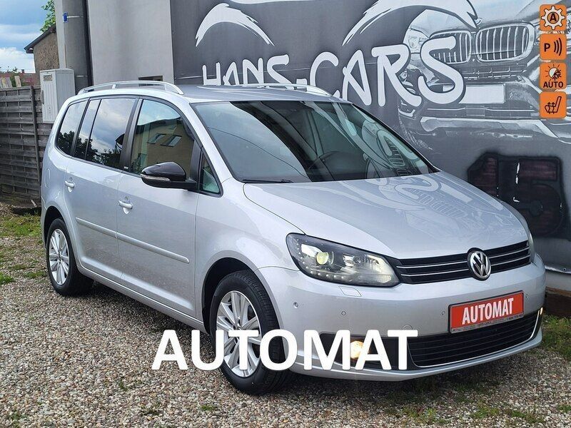 Srebrny Używany 2011 VW Touran Minivan | 31 900 zł (Dość drogi) - Obraz 1/4
