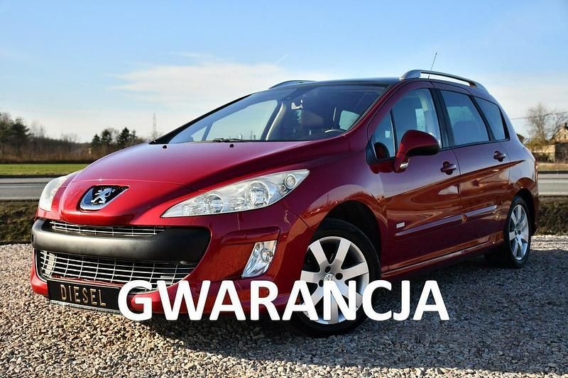 Bordowy (metalik, perła) Używany 2011 Peugeot 308 Kombi | 16 999 zł (Uczciwa cena) - Obraz 1/4