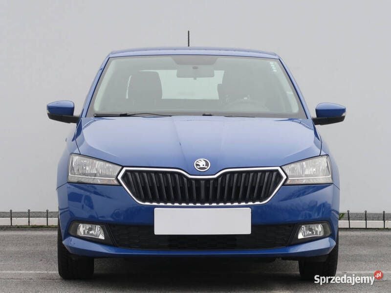 Niebieski Używany 2018 Skoda Fabia Kombi | 32 999 zł (Dobra cena) - Obraz 1/4