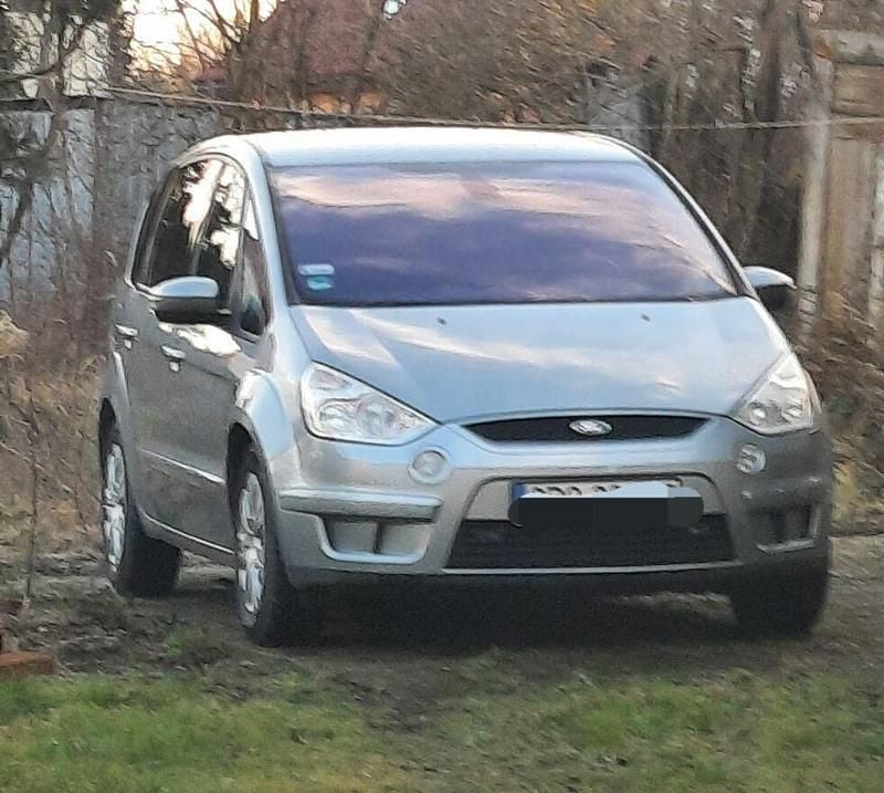Szary Używany 2008 Ford S-MAX S Minivan | 16 500 zł (Uczciwa cena) - Obraz 1/4