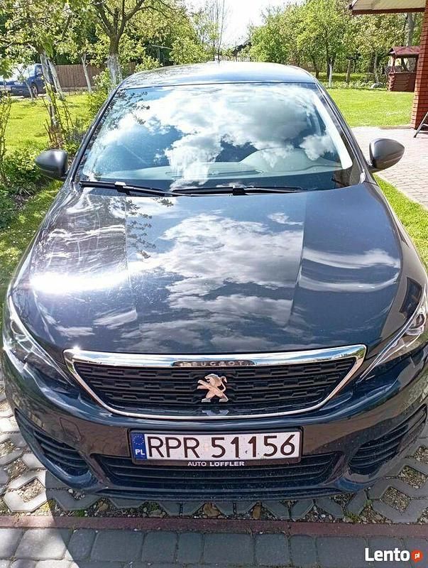 Niebieski Używany 2020 Peugeot 308 SW Kombi | 40 000 zł (Uczciwa cena) - Obraz 1/4