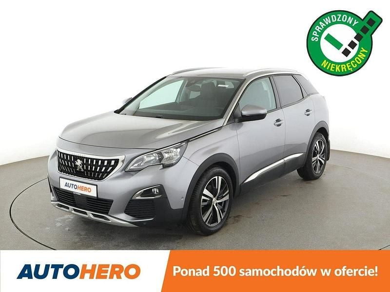 Szary Używany 2017 Peugeot 3008 SUV | 59 000 zł (Uczciwa cena) - Obraz 1/3
