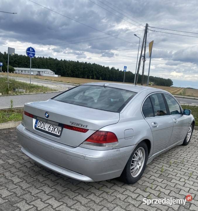 Używany BMW 730 2002 Srebrny Sedan/Limuzyna