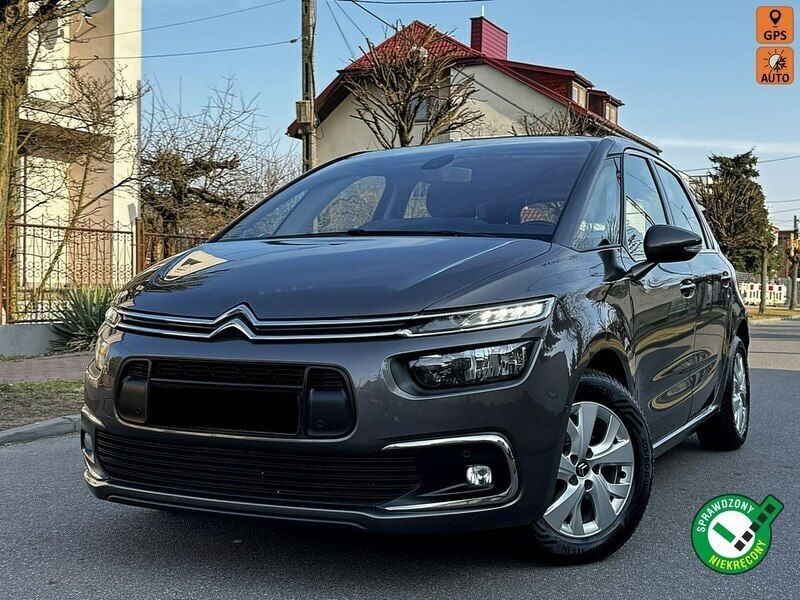 Szary Używany 2017 Citroën C4 Picasso Minivan | 34 900 zł (Uczciwa cena) - Obraz 1/4