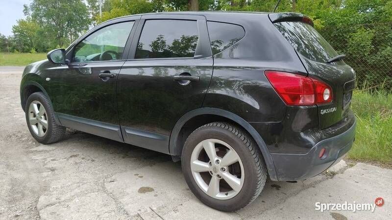 Czarny Używany 2008 Nissan Qashqai SUV | 18 900 zł (Dobra cena) - Obraz 1/4
