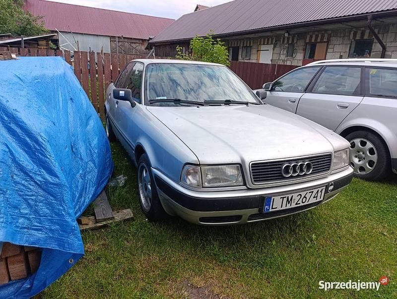 Srebrny Używany 1993 Audi 80 Sedan/Limuzyna | 1500 zł - Obraz 1/4