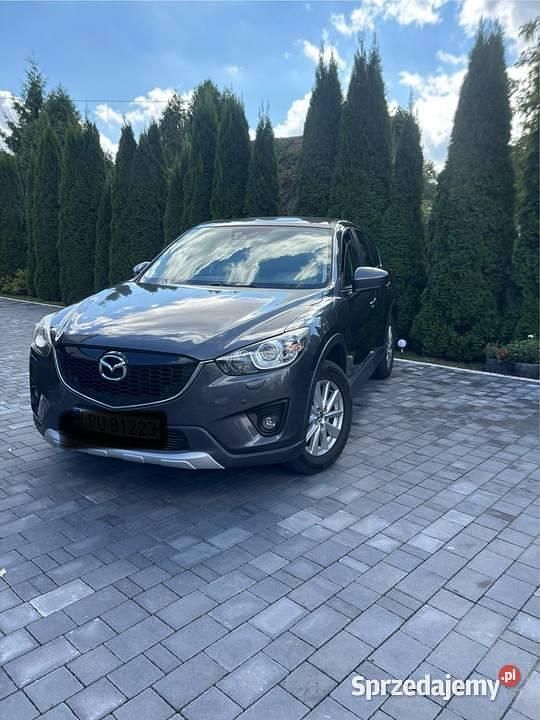 Szary Używany 2014 Mazda CX-5 SUV | 43 500 zł (Uczciwa cena) - Obraz 1/4
