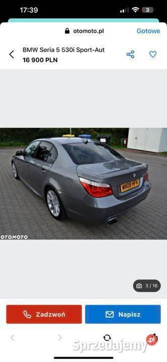 Używany BMW 530 2008