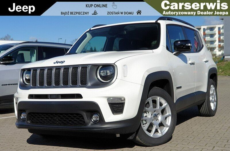 Biały Nowe 2024 Jeep Renegade Altitude SUV | 126 990 zł - Obraz 1/4