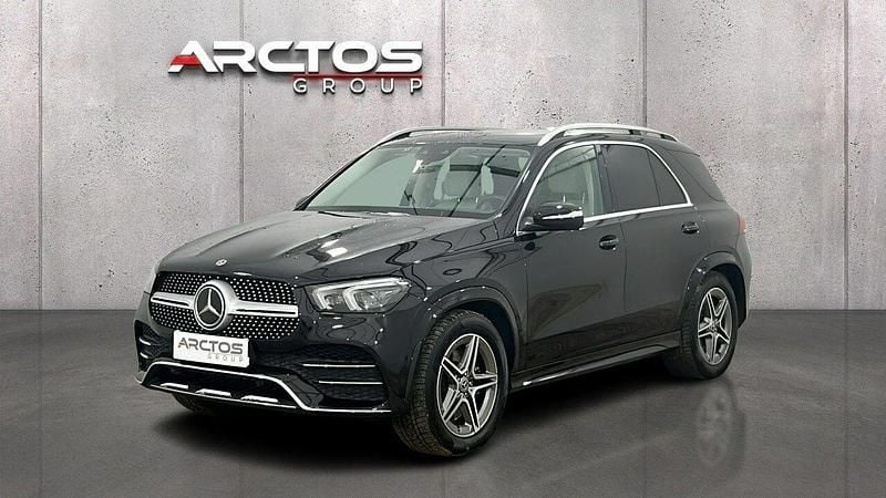 Czarny Używany 2019 Mercedes GLE450 AMG SUV | 199 900 zł - Obraz 1/4