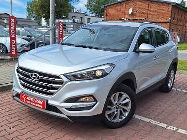 Srebrny Używany 2015 Hyundai Tucson SUV | 56 900 zł (Uczciwa cena) - Obraz 1/4