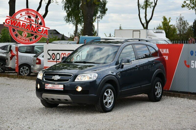 Szary Używany 2009 Chevrolet Captiva LT SUV | 19 900 zł (Uczciwa cena) - Obraz 1/4