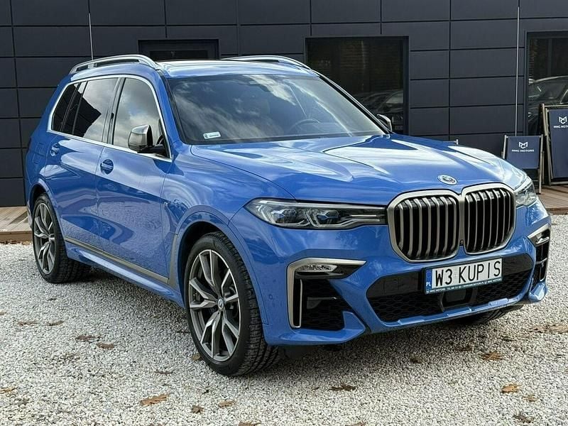 Niebieski (metalik) Używany 2022 BMW X7 Executive SUV | 359 999 zł (Dość drogi) - Obraz 1/3