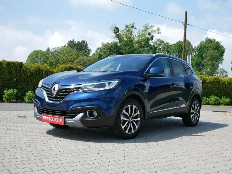 Granatowy Używany 2018 Renault Kadjar SUV | 57 900 zł (Uczciwa cena) - Obraz 1/4