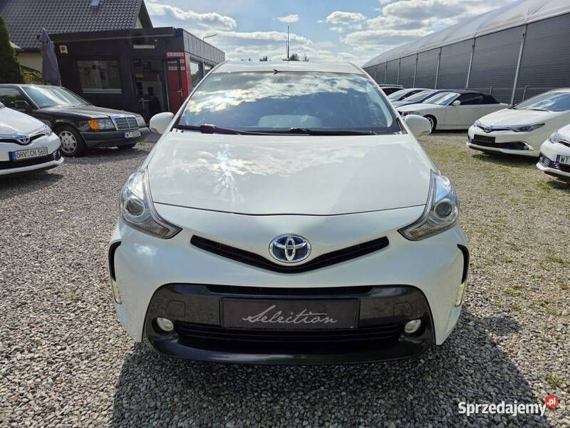 Biały Używany 2017 Toyota Prius+ Minivan | 48 900 zł - Obraz 1/4