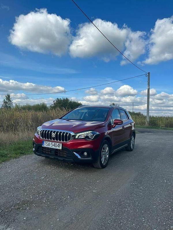 Czerwony Używany 2019 Suzuki SX4 S-Cross SUV | 84 000 zł - Obraz 1/4