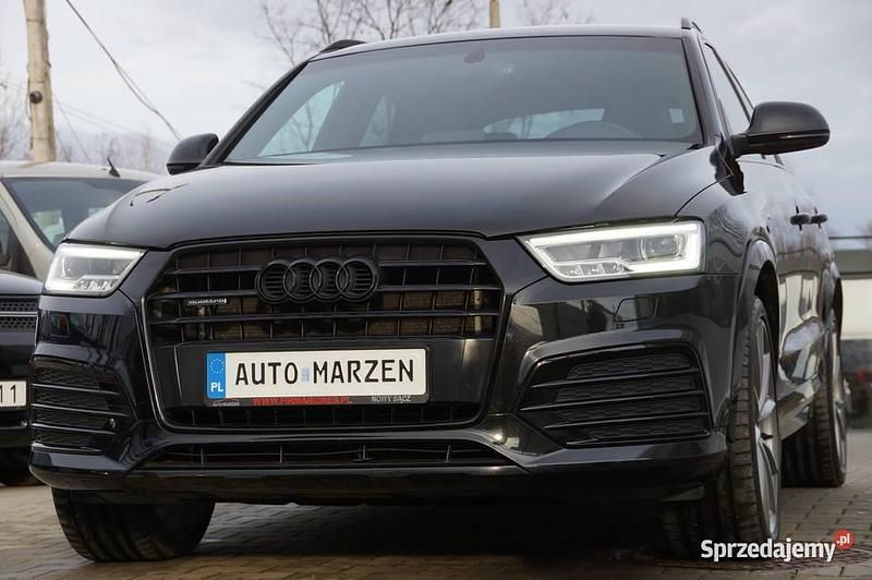 Czarny Używany 2015 Audi Q3 S-Line SUV | 71 700 zł (Uczciwa cena) - Obraz 1/4