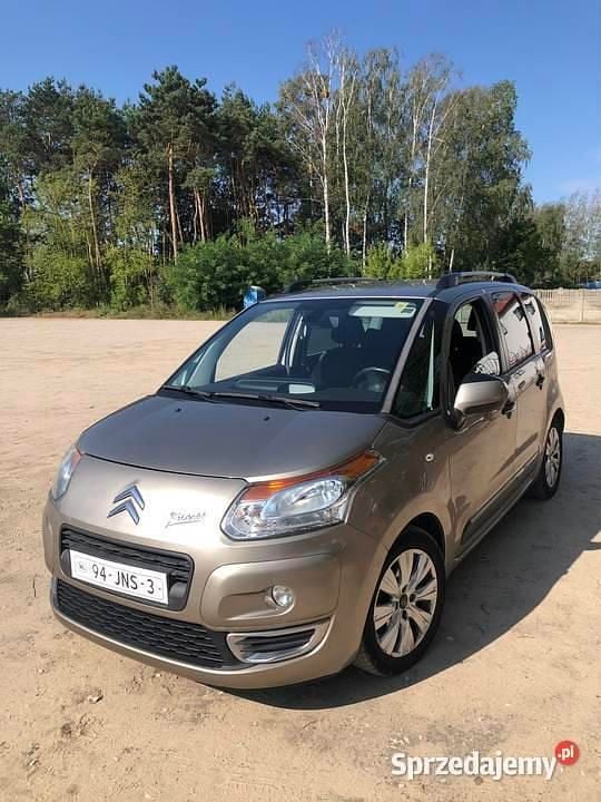Brązowy Używany 2010 Citroën C3 Picasso Minivan | 13 500 zł (Dobra cena) - Obraz 1/4