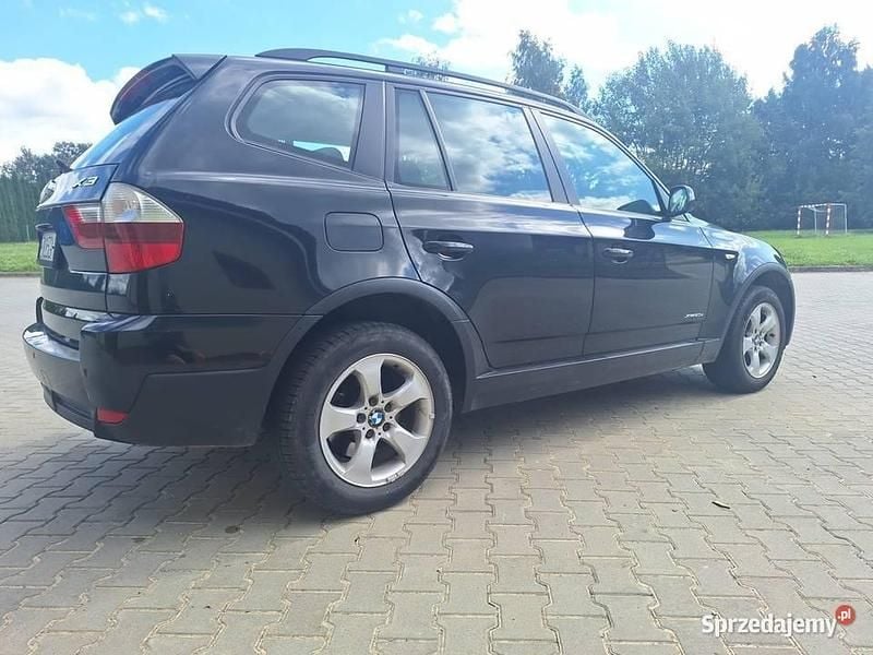 Czarny Używany 2008 BMW X3 SUV | 21 500 zł (Dobra cena) - Obraz 1/4