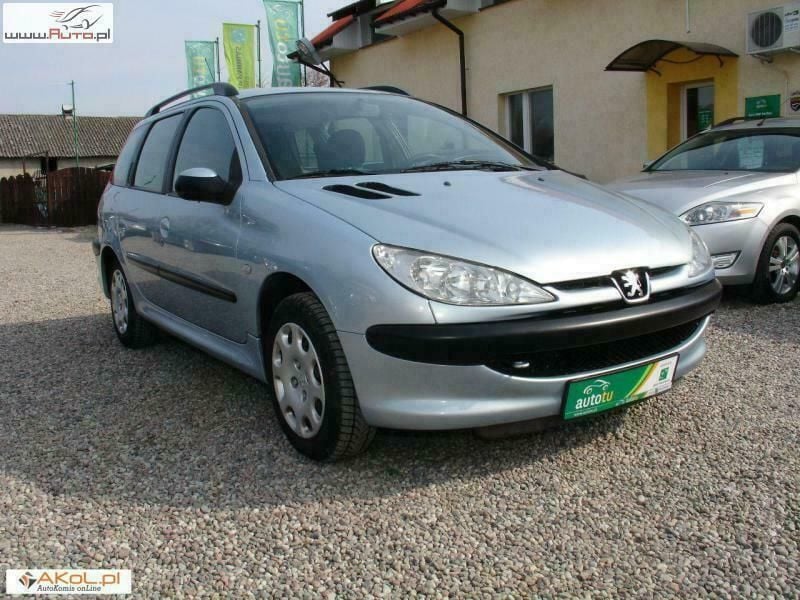 Niebieski (metalik) Używany 2004 Peugeot 206 Sedan/Limuzyna | 9900 zł - Obraz 1/4
