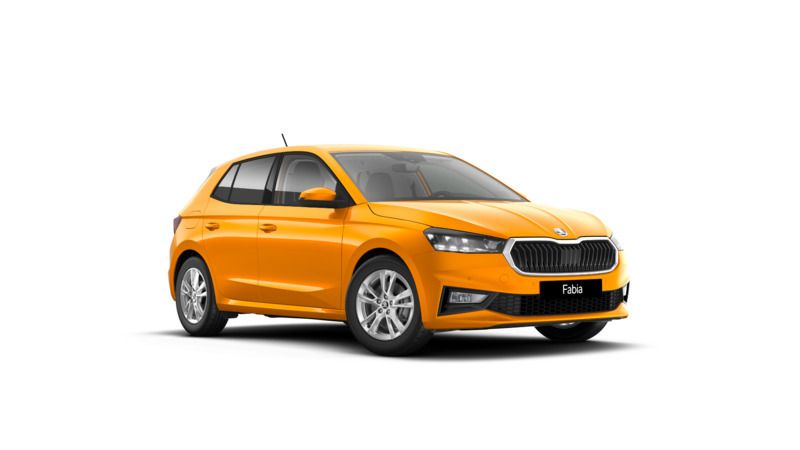 Pomarańczowy phoenix metalizowany Nowe 2025 Skoda Fabia Selection Hatchback | 101 550 zł (Dość drogi) - Obraz 1/4