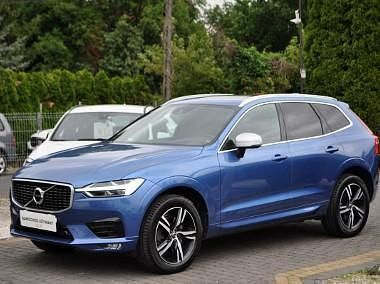 Niebieski Używany 2018 Volvo XC60 R-Design SUV | 99 900 zł (Uczciwa cena) - Obraz 1/4