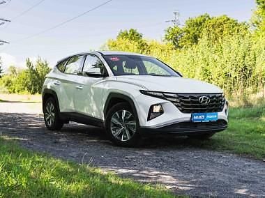 Biały Używany 2024 Hyundai Tucson SUV | 97 999 zł (Uczciwa cena) - Obraz 1/4