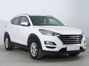 Biały Używany 2018 Hyundai Tucson SUV | 59 999 zł (Dobra cena) - Obraz 1/4