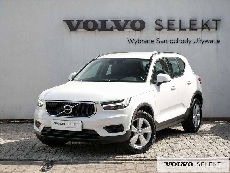 Biały Używany 2021 Volvo XC40 SUV | 99 900 zł (Uczciwa cena) - Obraz 1/3