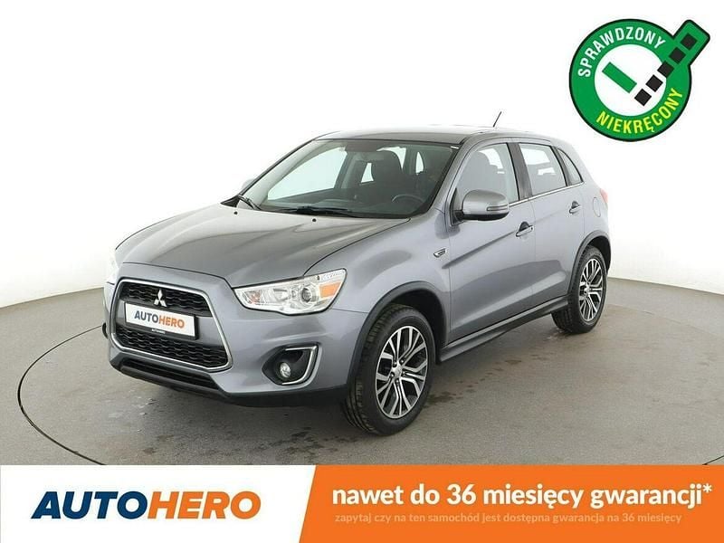 Szary Używany 2016 Mitsubishi ASX SUV | 50 700 zł (Uczciwa cena) - Obraz 1/3