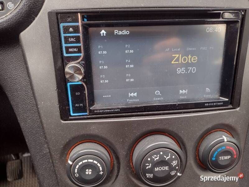 Używany Kia Carens 2007 Czarny Minivan