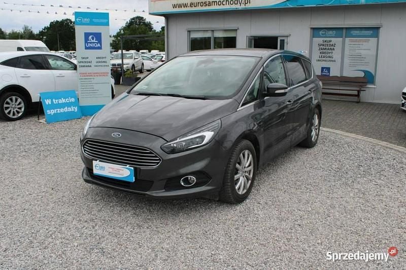 Szary Używany 2015 Ford S-MAX Titanium Minivan | 46 900 zł (Uczciwa cena) - Obraz 1/4