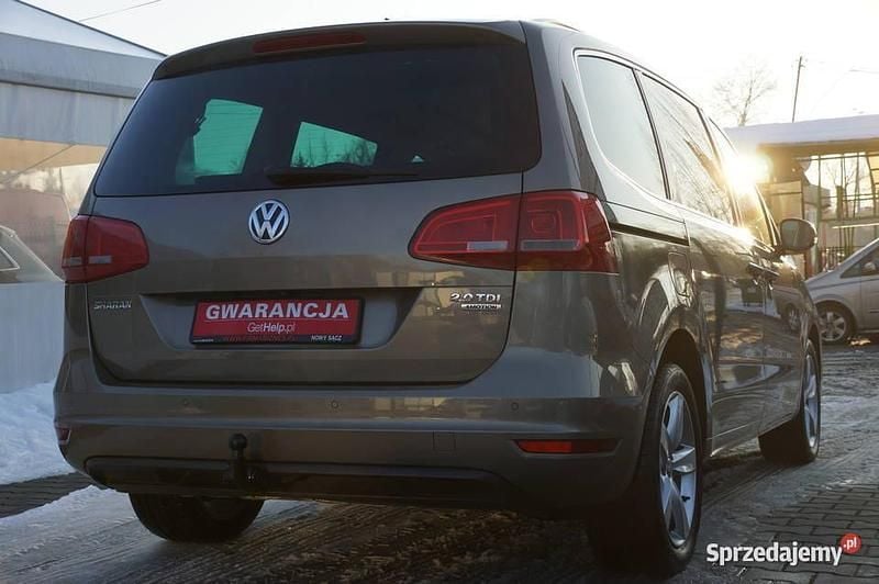 Używany VW Sharan 2014 Brązowy Minivan