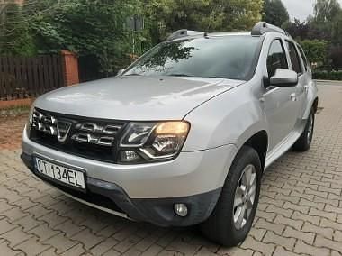 Srebrny Używany 2014 Dacia Duster SUV | 27 800 zł (Drogi) - Obraz 1/4