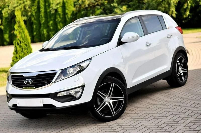 Biały Używany 2011 Kia Sportage 2 SUV | 34 900 zł (Dość drogi) - Obraz 1/4
