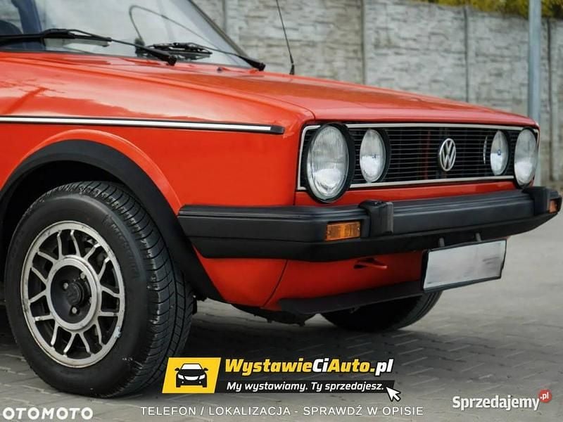 Używany VW Golf Cabriolet 1980 Czerwony Kabriolet