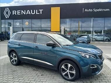 Niebieski Używany 2020 Peugeot 5008 GT Minivan | 109 850 zł (Drogi) - Obraz 1/4