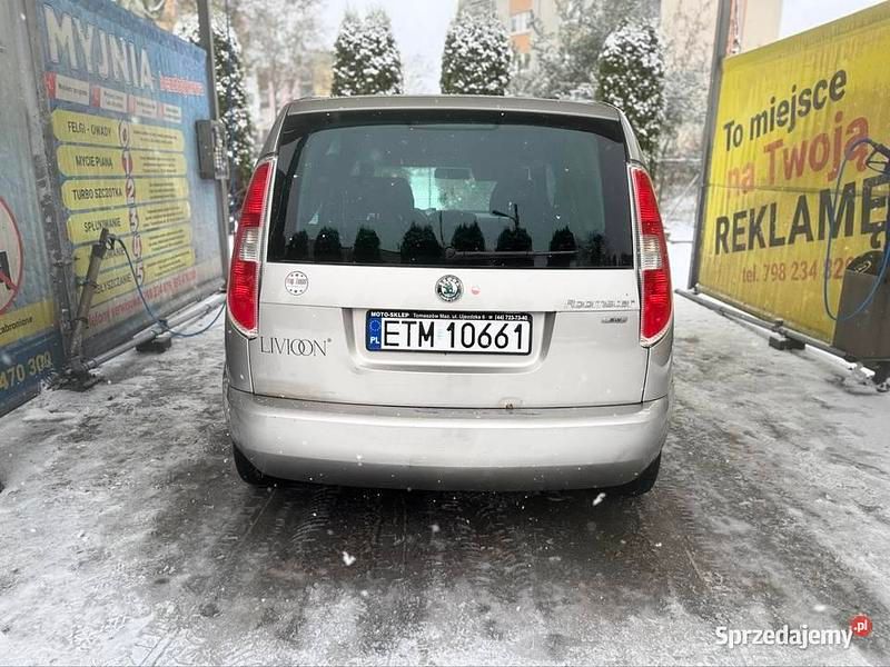 Używany Skoda Roomster 2006 Srebrny Minivan