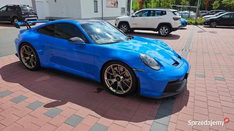 Niebieski Używany 2023 Porsche 911 GT3 Coupe | 1 250 000 zł - Obraz 1/4