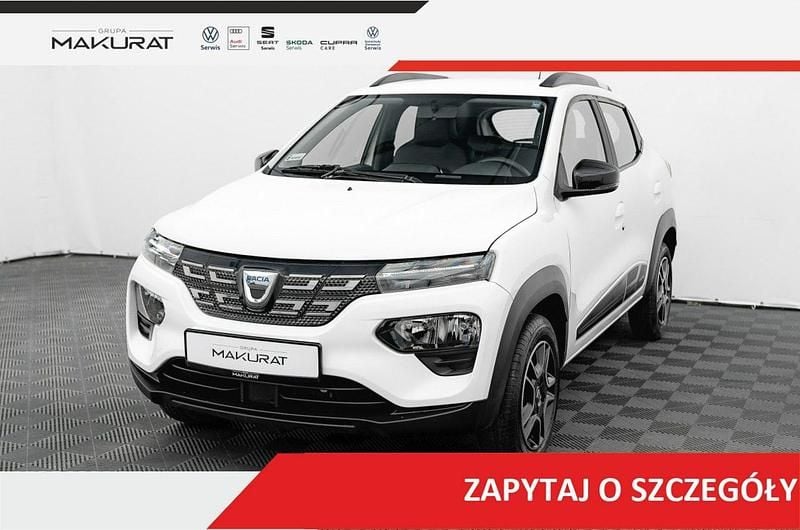 Biały Używany 2021 Dacia Spring Comfort Plus Hatchback | 44 850 zł - Obraz 1/4