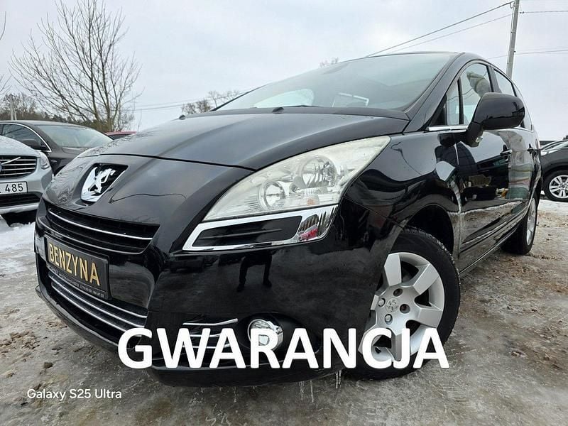 Używany Peugeot 5008 156 KM (114 kW) 2010 Czarny (metalik, perła) Minivan