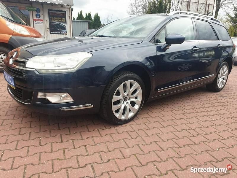 Używany Citroën C5 Exclusive 163 KM (119 kW) 2013 Niebieski Sedan/Limuzyna
