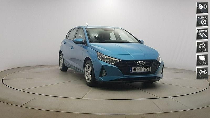 Niebieski Używany 2022 Hyundai i20 Hatchback | 56 850 zł (Uczciwa cena) - Obraz 1/4