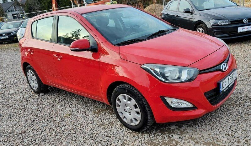 Czerwony Używany 2012 Hyundai i20 Hatchback | 18 900 zł (Uczciwa cena) - Obraz 1/4